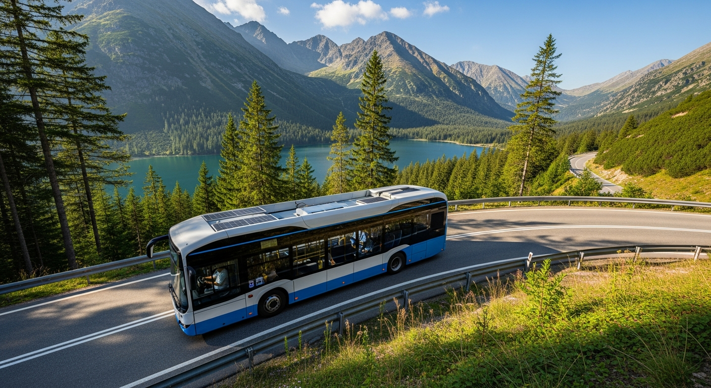 Elektryczny bus do Morskiego Oka