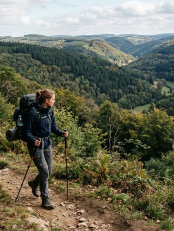 trekking przez Ardeny